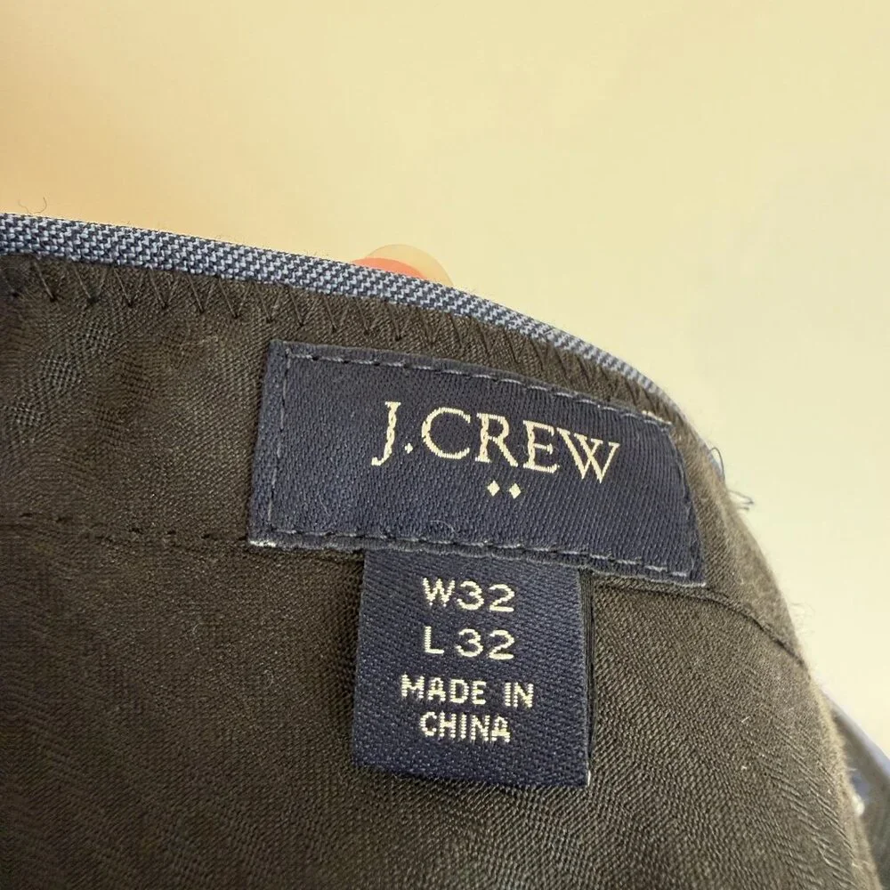 J Crew Thompson Mens Suit Jacket (38 R) & Suit Pant (32/32) in Color Marina Blue - Picture 4 of 4
